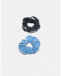 Stradivarius - Set Of 2 Sporty Scrunchies - Lyst
