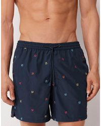 Calzedonia - Pattern Swim Boxer Formentera - Lyst