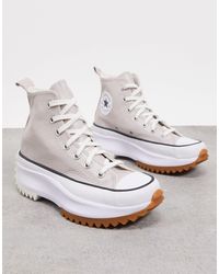 white heeled converse
