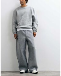Weekday - Scuba-style Fabric Barrel Leg jogger With Elasticated Waist - Lyst