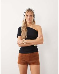 Nia - Gower Faux Suede Short - Lyst