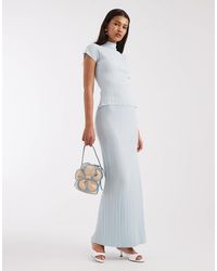 4th & Reckless - – gerippter maxi-strickrock - Lyst