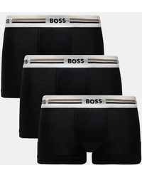 BOSS - Pack De 3 Calzoncillos Negros Revive De - Lyst