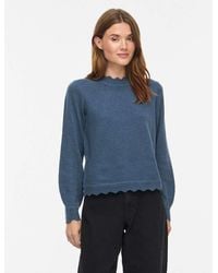 Vila - Knitted Pullover - Lyst