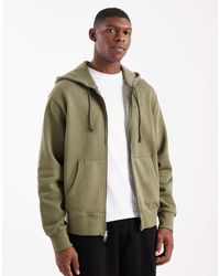 Levi's - Zip Through Hoodie With Small Logo Print - Lyst