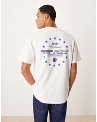 ASOS - T-shirt décontracté en maille interlock - Lyst