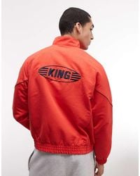 PUMA - King Short Lined Jacket - Lyst