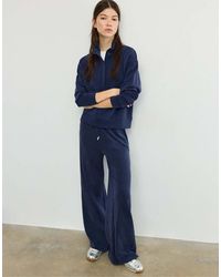 Stradivarius - Soft-Touch Sweatshirt With Zip - Lyst