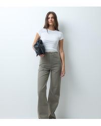 ASOS - Asos Design Tall Straight Wide Leg Jeans - Lyst