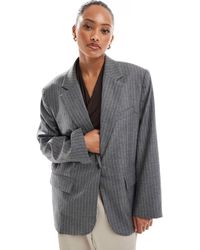 Bershka - Ultra Oversized Blazer - Lyst