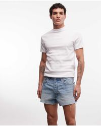 Weekday - Superkorte Denim Short - Lyst