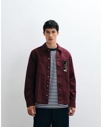 ASOS - Heavyweight Cotton Twill Overshirt - Lyst