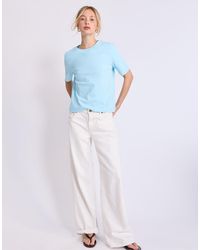 Stradivarius - Basic Regular Fit Heavy Weight T-shirt - Lyst