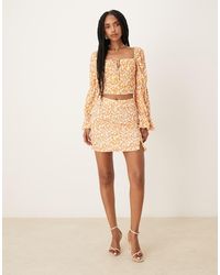 Collective The Label - A Line Mini Skirt - Lyst