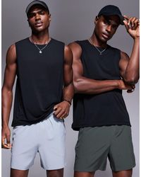 4505 - – icon – 2er-pack schnell trocknende trainings-shorts - Lyst