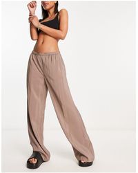 Weekday - Chase Smart Pull On Trousers - Lyst