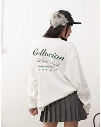 Collusion - Maglietta A Maniche Lunghe Taglio Comodo - Lyst