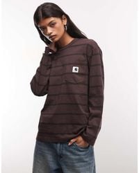 Carhartt - Cardona Pocket Long Sleeve T-shirt - Lyst
