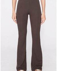 Tezenis - Superior Softness Ribbed Flare Trousers - Lyst