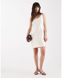 Aware - Sleeveless Scoop Neck Mini Dress Co-ord - Lyst