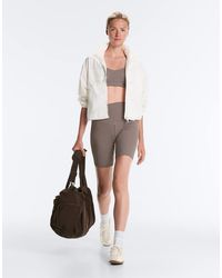 Oysho - Comfortlux High-Rise 20Cm Gingham Leggings - Lyst