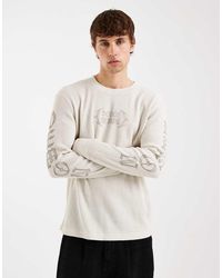 Hollister - Long Sleeve Thermal Graphic Top - Lyst