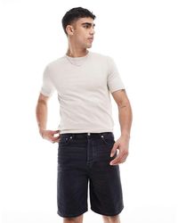 Only & Sons - Denim Short Met Losse Pasvorm - Lyst