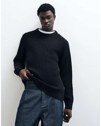 Jack & Jones - Ribbed Crew Neck Sweater - Lyst
