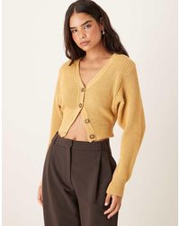 Glamorous - Long Sleeve Cardigan - Lyst