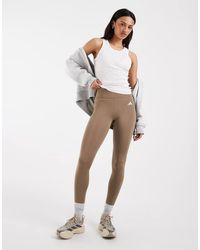 adidas Originals - Optimé Essentials Stash Pocket Full-Length Leggings - Lyst