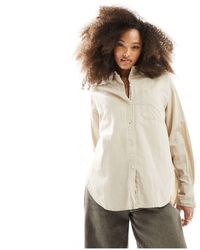 JJXX - Linen Blend Long Sleeve Shirt - Lyst