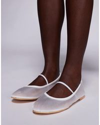 Public Desire - Twiggy Mesh Ballet Flats - Lyst