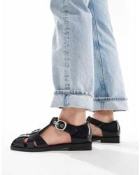 Stradivarius - Buckle Detail Covered Toe Sandal - Lyst