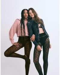 Calzedonia - Animal Pattern 30 Denier Sheer Tights - Lyst