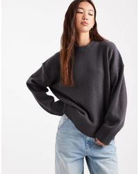 ASOS - – dicker pullover aus hochwertiger lammwolle - Lyst