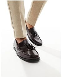 ASOS - Loafers With Fringe Detail - Lyst