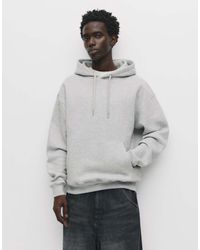 Pull&Bear - Basic Hoodie - Lyst