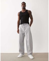 Bershka - Wide Fit Balloon jogger - Lyst