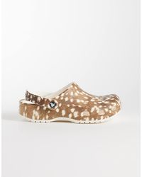 Crocs™ - Classic Animal Print Clogs - Lyst
