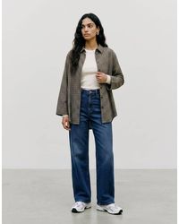 Vero Moda - Sunny Super High Rise Wide Leg Jeans - Lyst