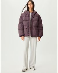 Stradivarius - Puffer Jacket With Hood - Lyst