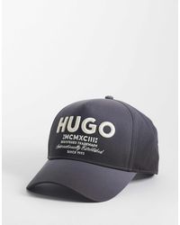 HUGO - – e baseballkappe mit logo - Lyst