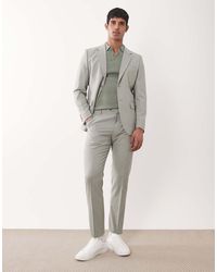 SELECTED - Slim Fit Suit Trousers - Lyst