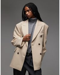 ASOS - – zweireihiger oversize-blazer - Lyst