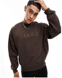 Nicce London - Mercury Oversized Sweatshirt - Lyst