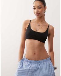 Weekday - Soft Seamless Scooped Bra - Lyst