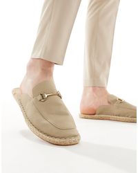 ASOS - Mule Espadrille With Gold Snaffle - Lyst