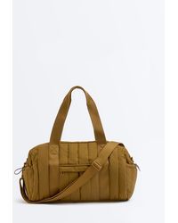 Oysho - Borsa Sportiva Stile Bowling Senape - Lyst
