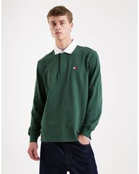 Tommy Hilfiger - – locker geschnittenes basic-rugby-hemd - Lyst