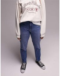 Topshop Hourglass - Original Mom High Rise Jean - Lyst